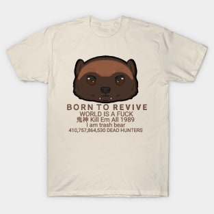 Trash Bear Wolverine T-Shirt